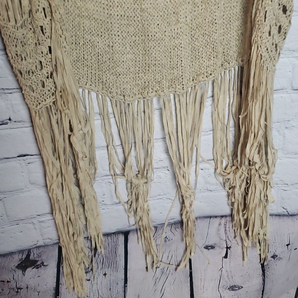 BOHO Vest Jacket with Fringe By Design‎ - Picture 4 of 10